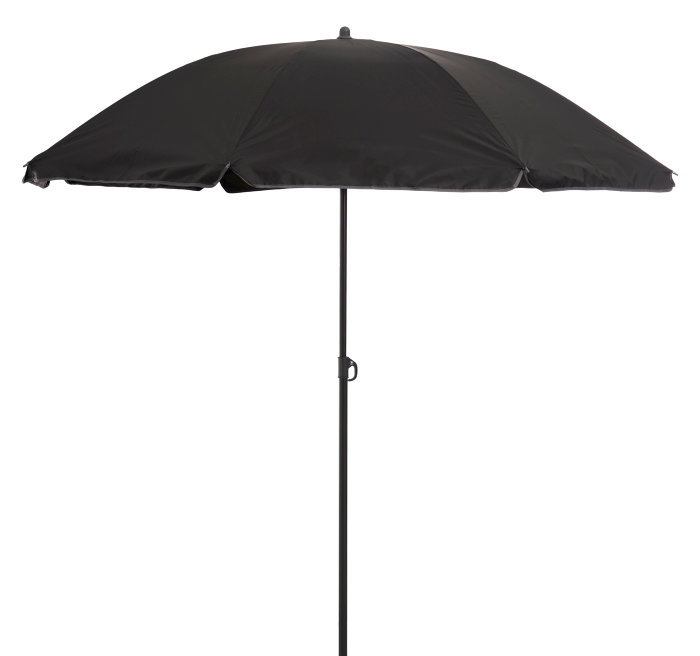 Parasoll Miami Ø160 cm UV50 svart - Sunlife